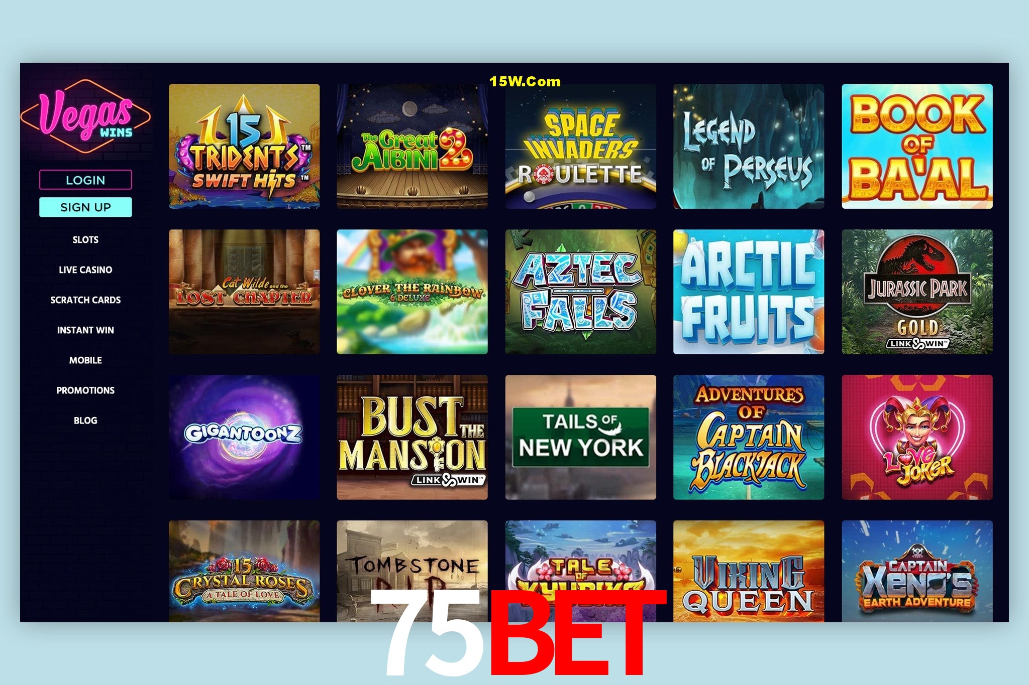 Bonus Features 75Bet