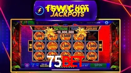 Slots com jackpots e giros grátis na 75Bet